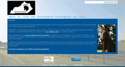 Desktop Screenshot of bluegrassmorgans.com